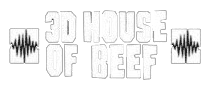 3D House Of Beef Artist Logo